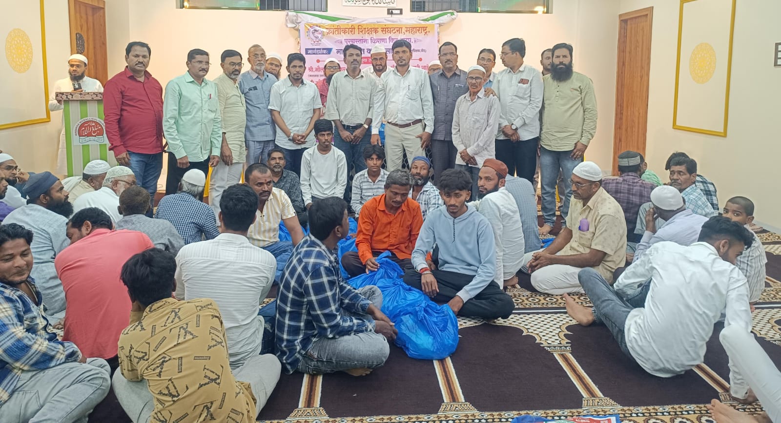 पूरग्रस्तांसाठी क्रांतिकारी शिक्षक संघटनेचा हात पुढे