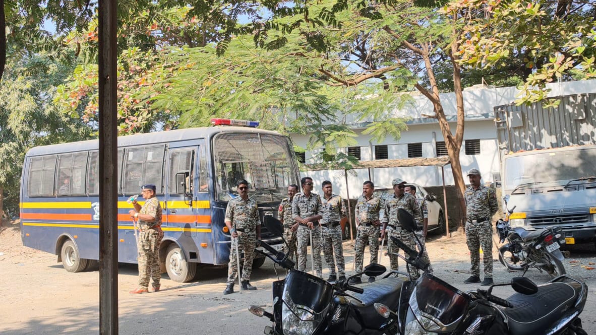 बाळराजे पवारांना अटक   गेवराईत पोलिसाचा तगडा बंदोबस्त 