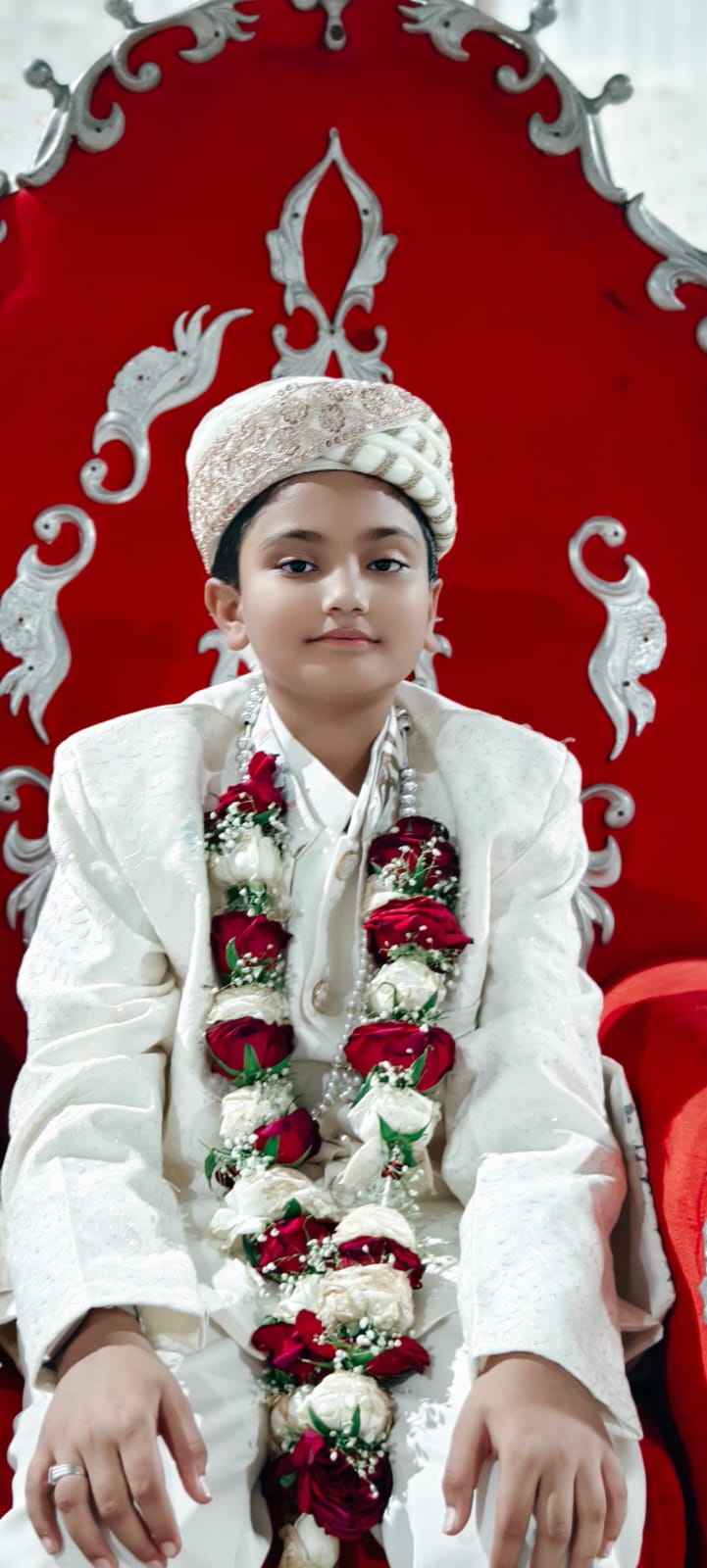 काझी मुहिबुर्रहमान मुशाहेद यांचा पहिला रोजा उत्साहात पूर्ण*