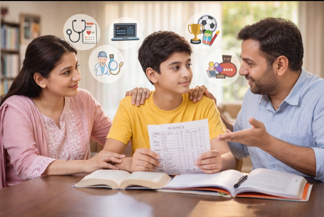 दहावीचा निकाल आणि पालकांची जबाबदारी  ✍️ खान अस्मा रईस खान फतेह आबादी, बीड
