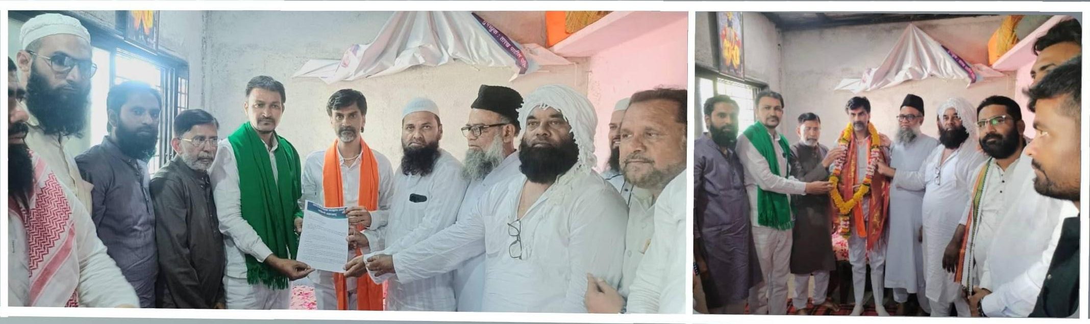 मुस्लिम समाजाने अन्यायाविरोधात एकत्र येऊन सरकारला जाब विचारावा मुस्लिम समाज एकजूट झाल्यास मी मैदानात उतरणार मनोजदादा जरांगे