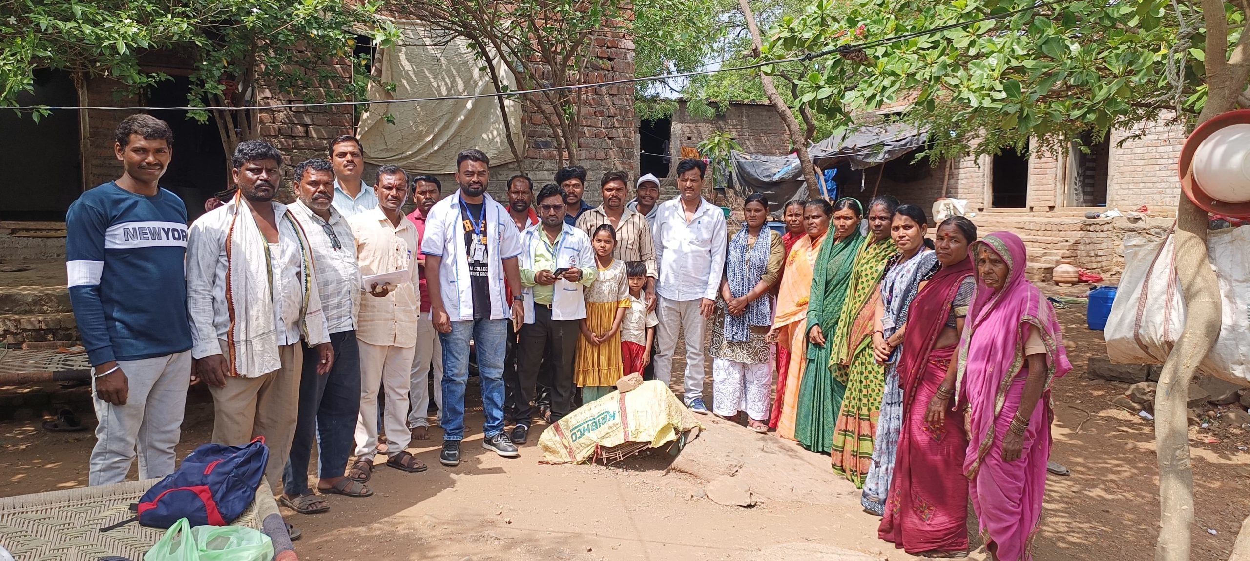 आरोग्य मित्र प्रवीण जोगदंड यांच्या पुढाकाराने शिवणी भिल्ल वस्तीवर आयुष्मान भारत कार्ड नोंदणी शिबिराला उत्स्फूर्त प्रतिसाद  शेकडो लाभार्थ्यांची नोंदणी; आरोग्य संरक्षणाचा लाभ घरपोच