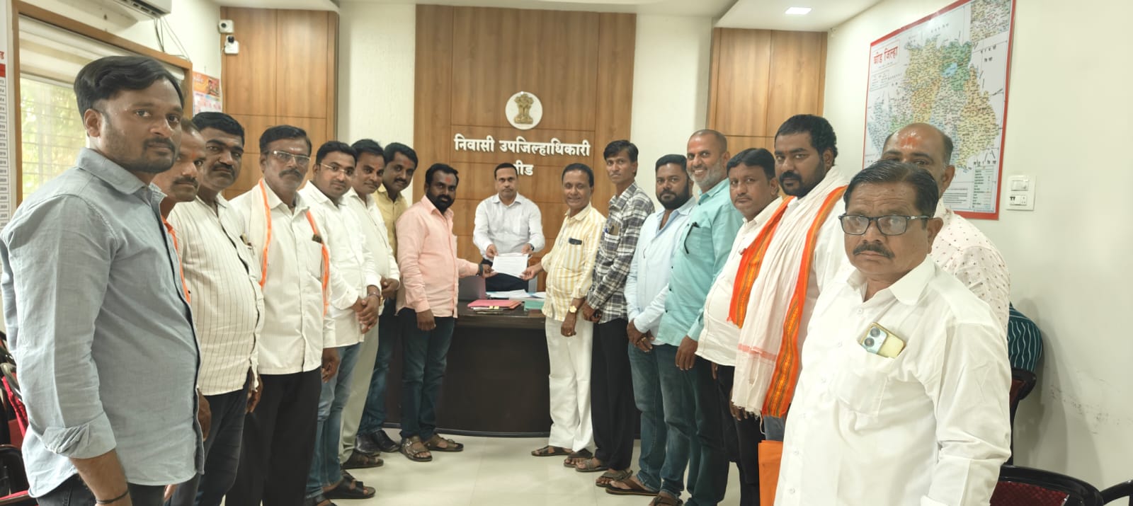 अपुऱ्या पर्जन्यमानामुळे खरीप पिकांचे नुकसान; पंचनामे करून नुकसानभरपाई देण्याची शिवसंग्रामची मागणी