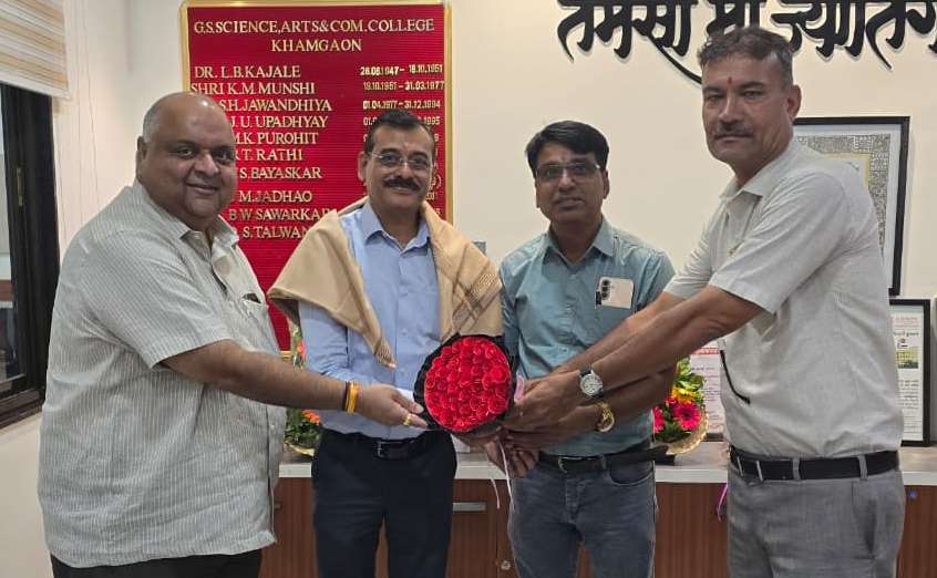 गो. से. महाविद्यालयाच्या प्राचार्यपदी प्रा. डॉ. संजय तुकाराम वराडे यांची नियुक्ती
